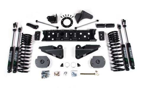 19-24 RAM 2500 4 Inch Radius Arm Bracket Gas Adventure Shocks Zone Offroad