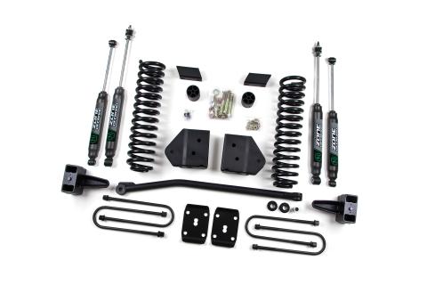 11-16 Ford F-250/F-350 Super Duty 4 Inch Lift Kit With Overload With Nitro Shocks Zone Offroad