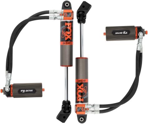 Shock Absorber 20-On Jeep Gladiator JT Gladiator Front Internal Bypass 3.0 Series Remote Reservoir 3.5-4.5 Inch Lift Dual Speed Compression Requires Front Driveshaft Kit FOX