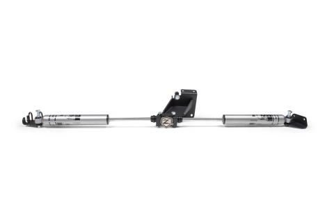 2014-2024 Ram 3500/2014-2022 Ram 2500 4WD Dual Steering Stabilizer Kit Fox 2.0 Adv Series Zone Offroad