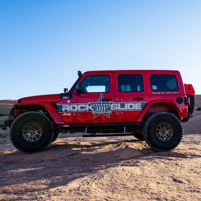 Jeep JL Side Step Sliders For 24-25 Wrangler JL 4 Door Models Drivers Side Sub Part Rock Slide Engineering