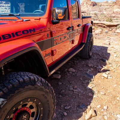 JT Gladiator Side Step Sliders For 24-25 Jeep Gladiator Drivers Side Sub Part Rock Slide Engineering