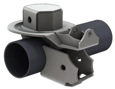 Ultimate Coil Bracket 0 Degree LCA Brackets 3 Inch Tube Diameter Artec Industries