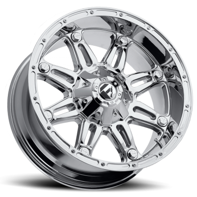 Aluminum Wheels 17X9 Hostage D530 5 On 114.3/5 On 127 Chrome 78.1 Bore 1 Offset Fuel Off Road Wheels
