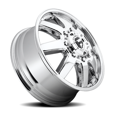 Dually Wheels 17X6.5 Maverick Dually D536 8 On 200 Chrome 142 Bore 116 Offset 7 Spoke Front Dually Fuel Off Road Wheels