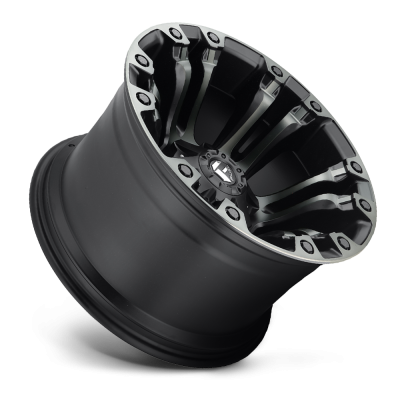 Aluminum Wheels 20X10 Vapor D569 5 On 114.3/5 On 127 Matte Black Double Dark Tint 78.1 Bore -18 Offset 47 Lbs  Fuel Off Road Wheels