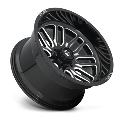 Aluminum Wheels 22X12 Ignite D662 5 On 127 Gloss Black Milled 78.1 Bore -43 Offset Fuel Off Road Wheels