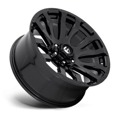 Aluminum Wheels 17X9 Blitz D675 5 On 127 Gloss Black 71.5 Bore 1 Offset Multi Spoke Fuel Off Road Wheels