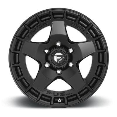 Aluminum Wheels 17X9 Warp D733 5 On 127 Satin Black 71.5 Bore 1 Offset Fuel Off Road Wheels