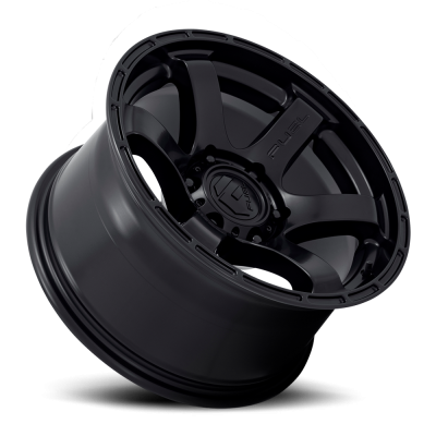 Aluminum Wheels 20X9 Rush D766 5 On 127 Satin Black 71.5 Bore 1 Offset Fuel Off Road Wheels