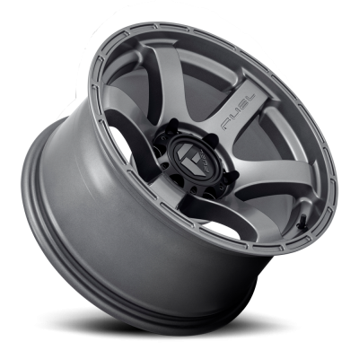 Aluminum Wheels 18X9 Rush D767 5 On 127 Matte Gunmetal Gray 71.5 Bore 1 Offset Fuel Off Road Wheels