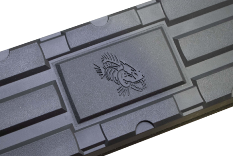 15-Current F-150 Crew Cab 5 Inch Oval Side Steps Fishbone Offroad