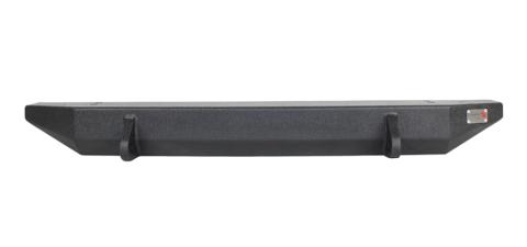 Jeep TJ Front Bumper 97-06 Wrangler TJ Rubicon and Unlimited Steel Black Textured Powdercoat Piranha Series Fishbone Offroad