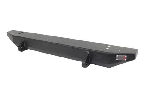 Jeep TJ Front Bumper 97-06 Wrangler TJ Rubicon and Unlimited Steel Black Textured Powdercoat Piranha Series Fishbone Offroad