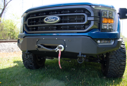 2021-Present F-150 Pelican Winch Plate Fishbone Offroad