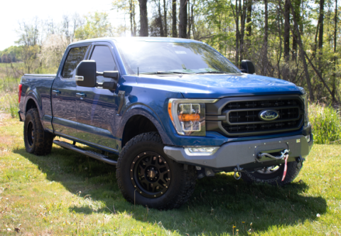 2021-Present F-150 Pelican Winch Plate Fishbone Offroad