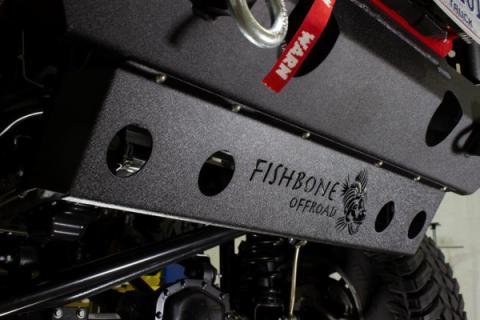 Wrangler/Gladiator Mako Front Bumper Skid Plate For 18-Pres Wrangler 20-Pres Gladiator Fishbone Offroad
