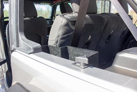 Jeep JLU Wheel Well Storage Bins 18-Pres Wrangler JL 4 Door Fishbone Offroad