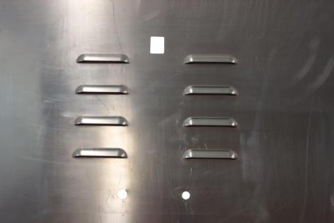 Jeep JK Hood Louver 07-12 Wranger JK Raw Unpainted Fishbone Offroad