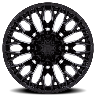 Aluminum Wheels 22X10 Strike FC865 MX 5 On 127/5 On 139.7 Blackout 87.1 Bore -18 Offset Fuel Off Road Wheels