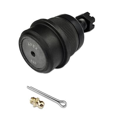 Apex Chassis Heavy Duty Ball Joint Kit Fits: 90-01 Jeep Cherokee 90-92 Comanche 93-98 Grand Cherokee 93 Grand Wagoneer 97-06 Wrangler TJ 60-06 Wrangler YJ Includes: 1 Upper &amp; 1 Lower