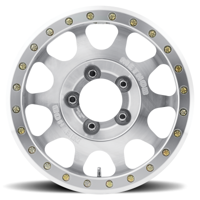 Aluminum Wheels 17x9 Forged MR201 Bolt Pattern 5 On 139.7 Offset 25 Lip Size 2.56 Raw Machined Method