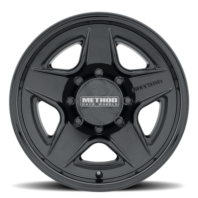 Aluminum Wheels 17x8.5 MR319 Bolt Pattern 8 On 170 Offset 0 Lip Size 1.3 Gloss Black GB Method