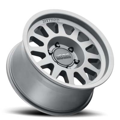 Aluminum Wheels 17x9 Bead Grip MR703 Bolt Pattern 5 On 127 Offset -12 Lip Size 1.18 Gloss Titanium SL Method