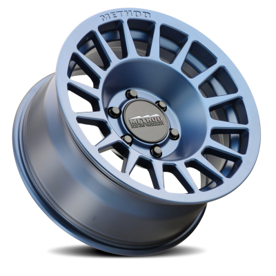 Aluminum Wheels 17x8.5 Bead Grip MR707 Bolt Pattern 6 On 139.7 Offset 0 Lip Size 0 Bahia Blue BL Method