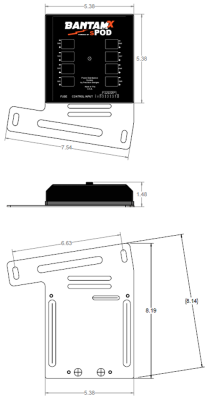 BantamX Touchscreen for JK 2007-2018