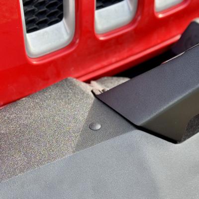 Mid Front Bumper With Winch Plate For 18-25 Jeep Wrangler JL 2-4 Door 20-25 Gladiator