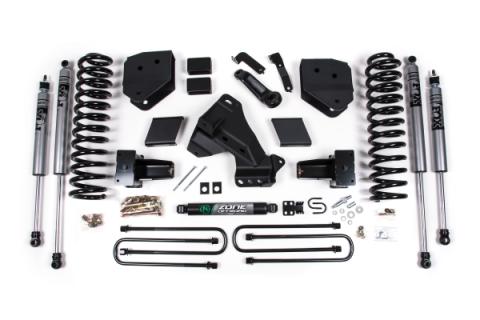 20-21 F-350 Dually 4 Inch Lift Kit Fox Adventure Shocks Diesel Zone Offroad