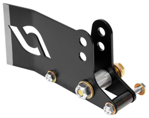 Trac Bar Relocation Kit 07-18 Wrangler JK Front Diff Housing Includes Inner/Outer Brackets Hardware Some Welding Required RockJock 4x4