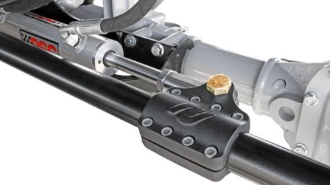 Currectlync Ram Assist Tie Rod Clamp Bracket Forged Chromoly For 42mm/1 5/8 in Tube