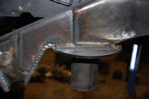 Jeep Wrangler Rear Upper Spring Post W/Spring Retainer 1997-2006 TJ/LJ Clayton Off Road