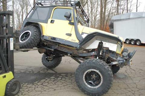 Jeep Wrangler Pro Series 3 Link Front Conversion Kit 1997-2006 TJ Clayton Off Road