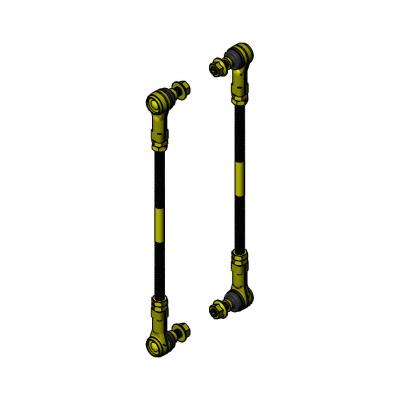 Jeep Wrangler Adjustable Rear Sway Bar End Link 07 Up JK/JL Adjustable Front Sway Bar End Link 07-18 JK Clayton Off Road