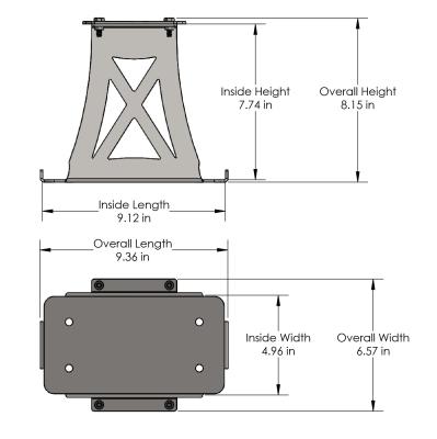 Optima Battery Mount Group 51 Artec Industries