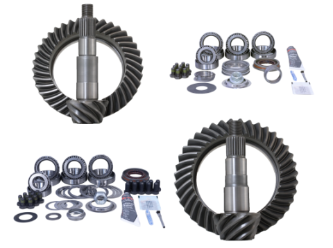Jeep Cherokee XJ 1996-01 8.25 Inch Rear 5.13 Ratio Timken Bearing Gear Package Revolution Gear