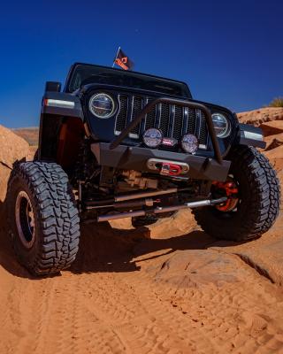 Jeep JL,JT,JK Sentinel Front Bumper with Hoop - Black Powder Coat Artec Industries
