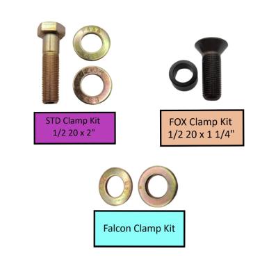 Stabilizer Clamp, 2 Inch ID, Zinc, Universal - Includes hardware for Fox ATS, Standard, Falcon Apex Chassis