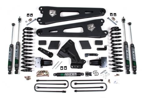 20-22 Ford F-250/F-350 Super Duty 5.0 Inch Radius Arm Lift Kit Fox Adventure Shocks Diesel Zone Offroad