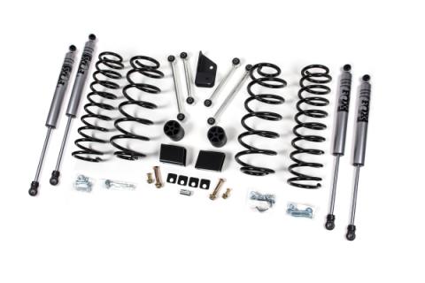 18-24 Jeep Wrangler JL 4 Door 3 Inch Lift Kit With Fox Adventure Shocks Zone Offroad