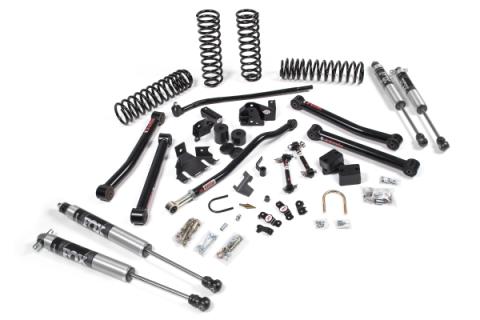2007-2018 Jeep Wrangler JK J-Konnect 4 Door 3.5 Inch Lift Kit w/ JSpec Shocks JSPEC