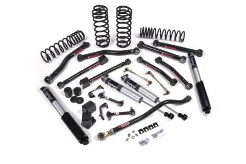 2018-2024 Jeep Wrangler JL J-Krawl 3.5 Inch Lift Kit 4 Door w/Fox 2.5 Performance Shocks HD Rate Coils JSPEC
