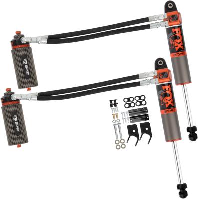 Shock Absorber 18-On Jeep Wrangler JL Front Internal Bypass 3.0 Series Remote Reservoir 8.8 Inch 2-3 Inch Lift Dual Speed Compression Kit FOX