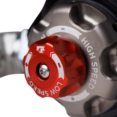 Shock Absorber 07-18 Jeep Wrangler JK Front Internal Bypass 2.5 Factory Race Series Remote Reservoir 2.5-4 Inch Lift Dual Speed Compression Kit FOX