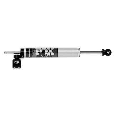 07-On Jeep Wrangler JK Through Shaft Stabilizer Performance Series 2.0 8.2 Inch 1-1/2 Inch Tie Rod Clamp FOX