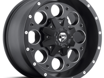 Aluminum Wheels 18X9 Revolver D525 5 On 114.3/5 On 127 Matte Black/Milled 78.1 Bore -12 Offset Fuel Off Road Wheels