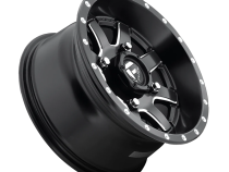 Aluminum Wheels 16X7 Maverick UTV D538 4 On 110 Matte Black Milled 79.4 Bore 13 Offset Fuel Off Road Wheels